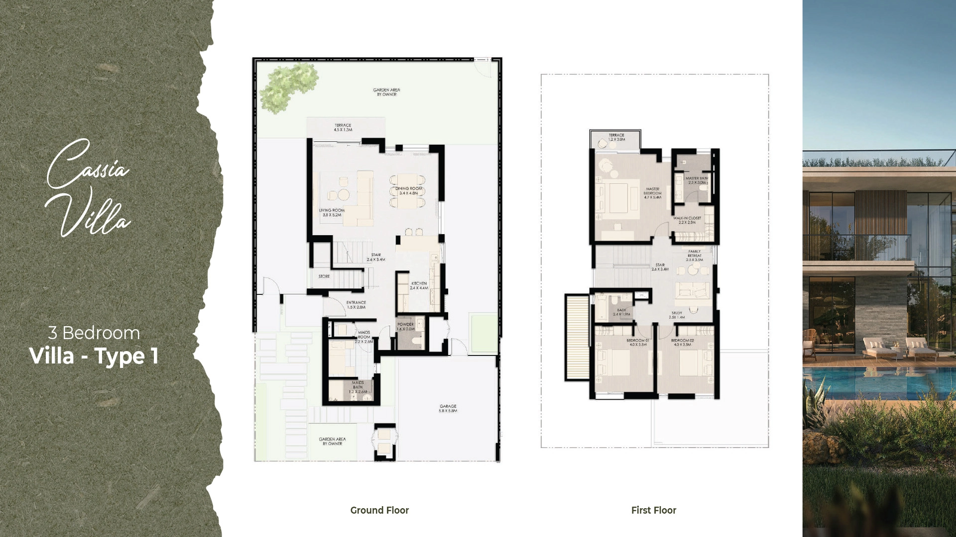 3 BR - Type A